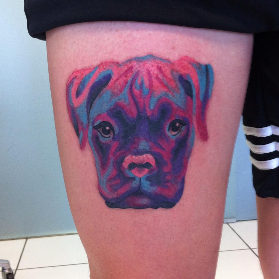 tattoo sobre perros
