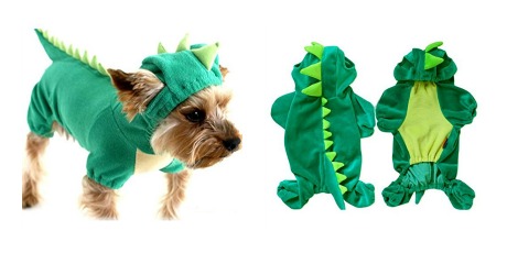 disfraz de dinosaurio para perro
